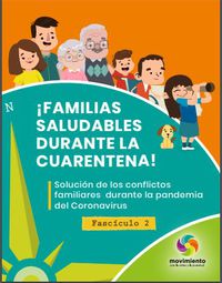 Fascículo 2 "Solución de los conflictos familiares durante la pandemia del coronavirus"