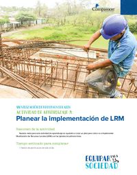 Planifique para la implementación de LRM 