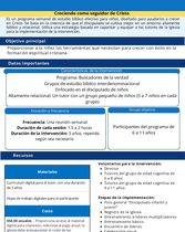 Resumen de la intervención: Plan de Estudios de Discipulado del Club Awana